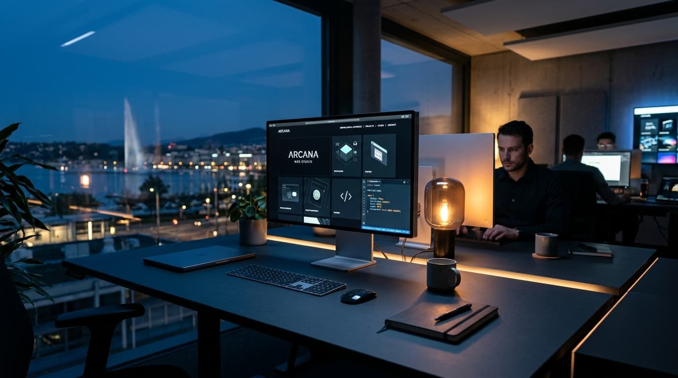 Création de site internet moderne pour entreprise par Klickstudio
